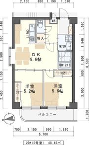 プリエ白鳥の間取り画像