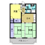 サンハイツ東A棟の間取り画像