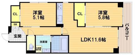 RIVER MOAT SHIJOの間取り画像