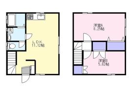 フレンズハウス東大沼Dの間取り画像