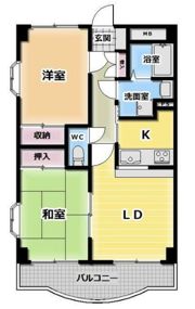 ヴェルシャトー京都の間取り画像