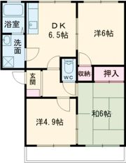 アーバンハイツB棟の間取り画像
