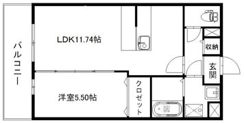 グランソレイユの間取り画像