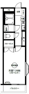パルク花水木の間取り画像
