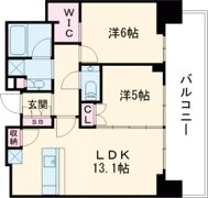 ベイシティタワーズ神戸WESTの間取り画像