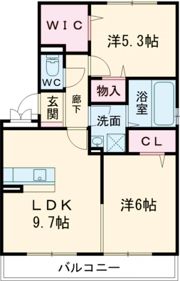 エスポワールの間取り画像