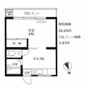 コーポガーデンの間取り画像