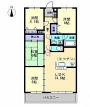 メゾンドールの間取り画像