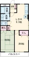 チェリーハイツの間取り画像