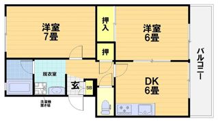 ピアレス千本の間取り画像