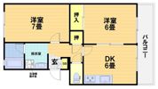 ピアレス千本の間取り画像