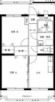 ユーミー白馬の間取り画像