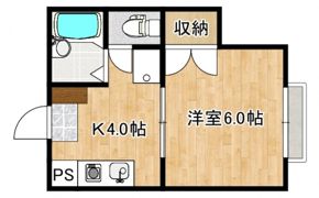 ハピネスKの間取り画像