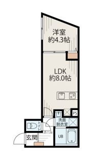 ル・シエル西新宿の間取り画像