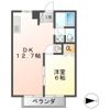 フローラ Bの間取り画像