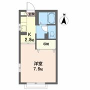 アーバンライフ駅西 Bの間取り画像