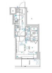 ラフィスタ横浜蒔田Ⅱの間取り画像