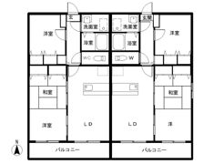 ソシア西津田の間取り画像