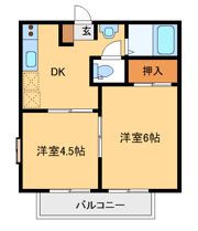 サンアイリスの間取り画像