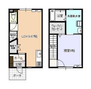 ビオラ新富山の間取り画像