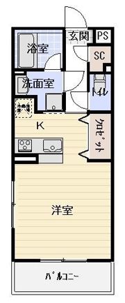 パルテールの間取り画像