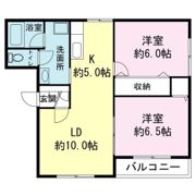 ウエスト2001の間取り画像
