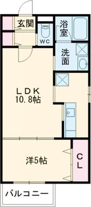 クワドラート泉佐野Ⅱ番館の間取り画像