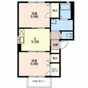 エスポワールひばりケ丘の間取り画像