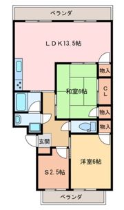 エクシア西条大町の間取り画像