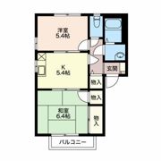 グランドリジェールⅡ Cの間取り画像
