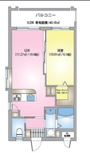 コンタシオンIIIの間取り画像