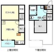 観桜荘の間取り画像