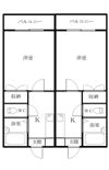 KコーポⅡの間取り画像