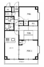 シャルマンコーポ荒牧の間取り画像