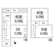 前之庄戸建の間取り画像