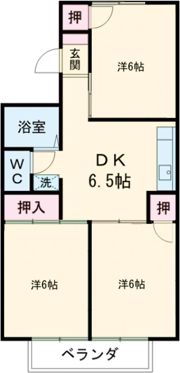 コーポセジュールの間取り画像