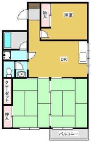 ミラーハイツの間取り画像