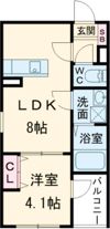 フェリーチェ藤井寺の間取り画像