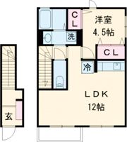 ウィズハイム早苗の間取り画像