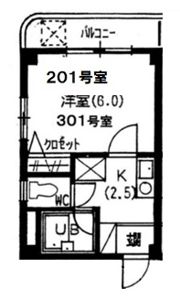 カーサ滝の茶屋の間取り画像