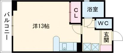 マーサハイツⅢの間取り画像