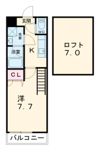 フジパレス初芝駅南Ⅱ番館の間取り画像