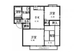 ボルトシティ熊取2の間取り画像