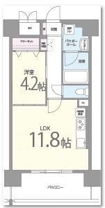 プレメント豊中の間取り画像