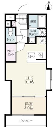 Ark Residence西田代の間取り画像