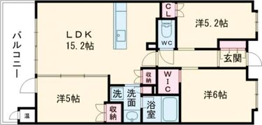 クレアネクスト尾ノ上レジデンスの間取り画像