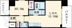 プレジオ永和ASIANの間取り画像
