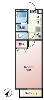 朋久レジデンス上福岡の間取り画像