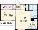 PRESCELTO朝日町の間取り画像