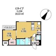 PRESCELTO朝日町の間取り画像